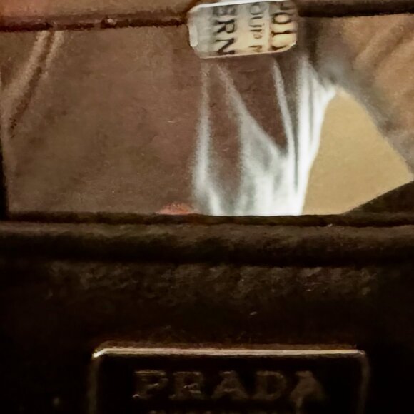 Authentic Prada Ombre Patent Leather Large Clutch - Picture 2 of 11